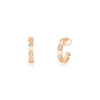 [Luxe]Hollow Design Four-Leaf Clover Flower Shape Ring