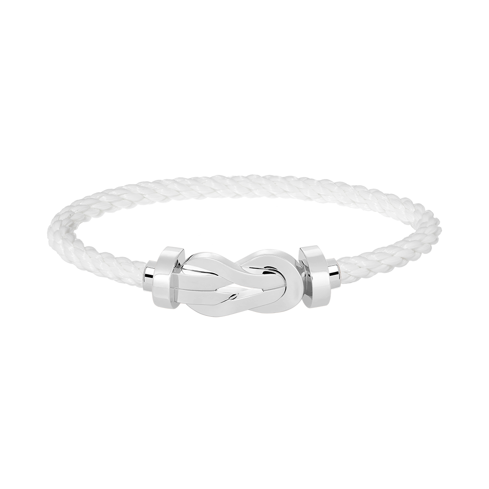 [Luxe]CHANCE GRAND BRACELET BOUCLE 8 CHIFFRES SANS DIAMANT ARGENT