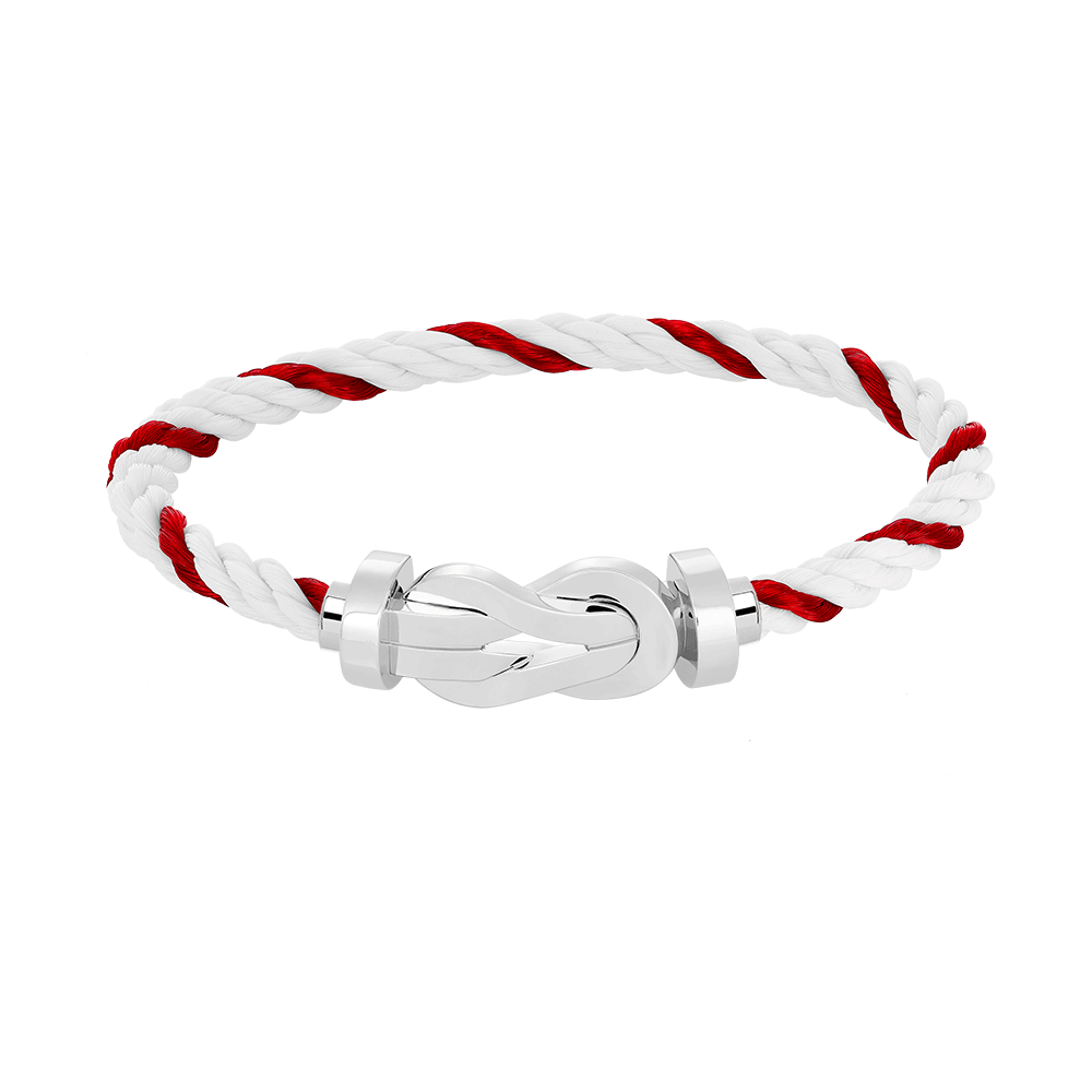 [Luxe]CHANCE GRAND BRACELET BOUCLE 8 CHIFFRES SANS DIAMANT ARGENT