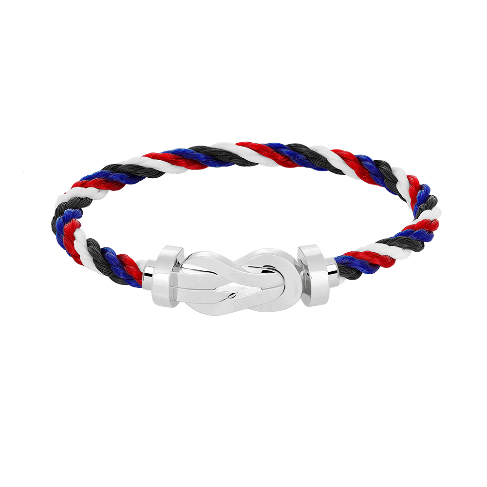 [Luxe]CHANCE GRAND BRACELET BOUCLE 8 CHIFFRES SANS DIAMANT ARGENT