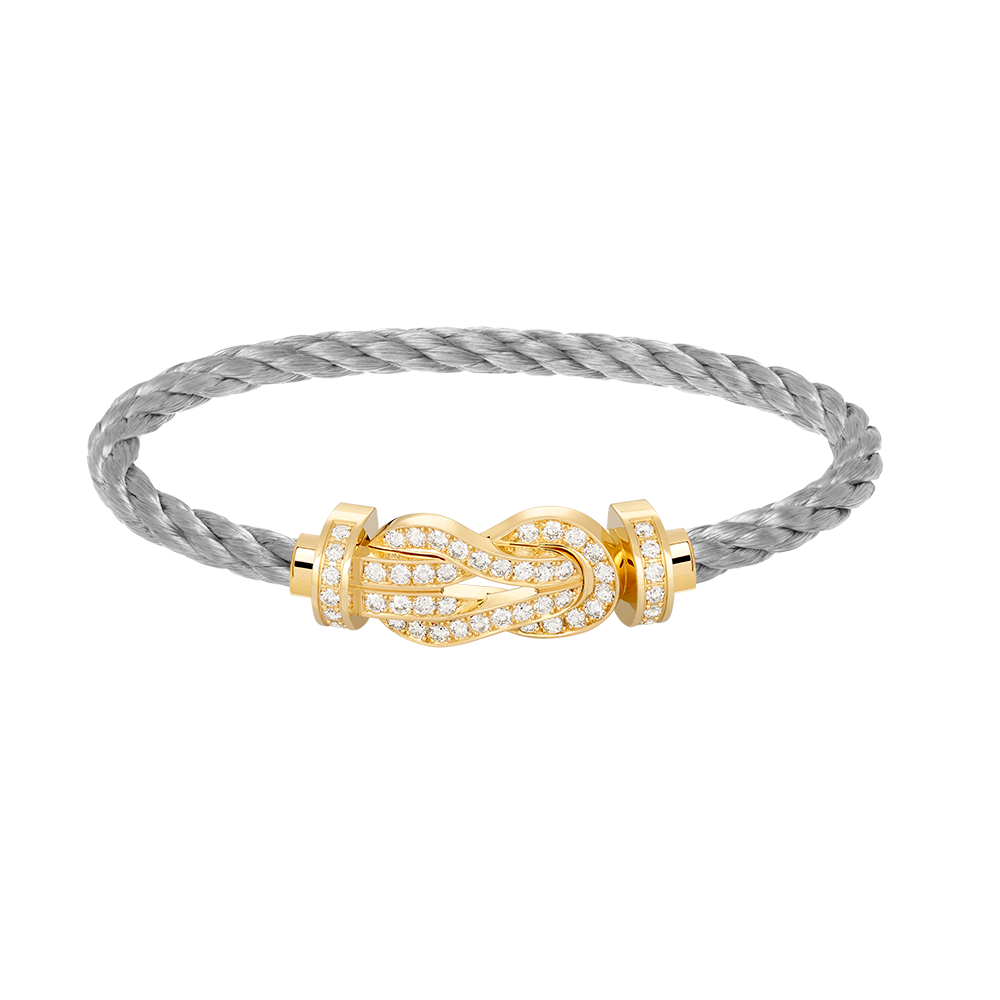 [Luxe]CHANCE GRAND BRACELET BOUCLE 8 CHIFFRES EN OR DIAMANTS