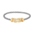 [Luxe]CHANCE GRAND BRACELET BOUCLE 8 CHIFFRES EN OR DIAMANTS