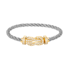[Luxe]CHANCE GRAND BRACELET BOUCLE 8 CHIFFRES EN OR DIAMANTS