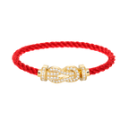 [Luxe]CHANCE GRAND BRACELET BOUCLE 8 CHIFFRES EN OR DIAMANTS