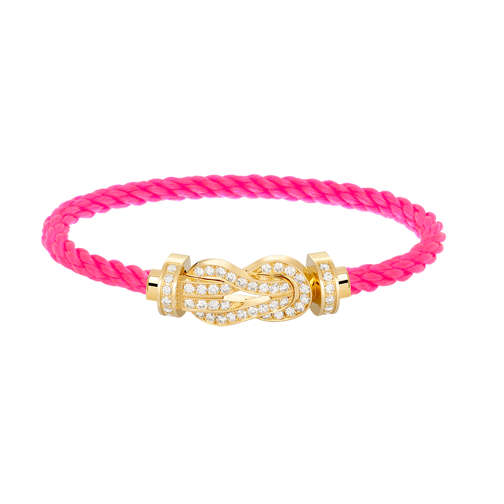 [Luxe]CHANCE GRAND BRACELET BOUCLE 8 CHIFFRES EN OR DIAMANTS
