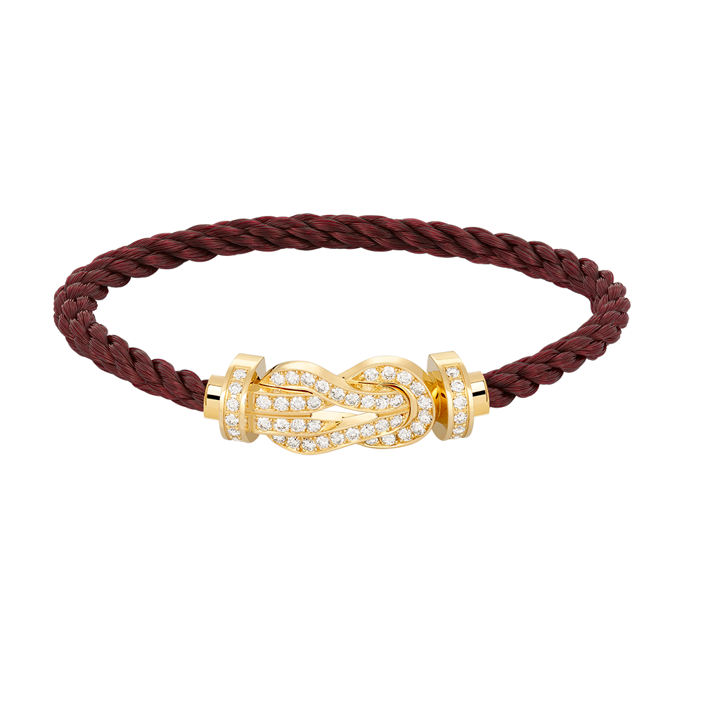 [Luxe]CHANCE GRAND BRACELET BOUCLE 8 CHIFFRES EN OR DIAMANTS