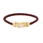 [Luxe]CHANCE GRAND BRACELET BOUCLE 8 CHIFFRES EN OR DIAMANTS