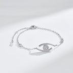 [LUXE]Lucky Eye Pave-Set Diamond Bracelet