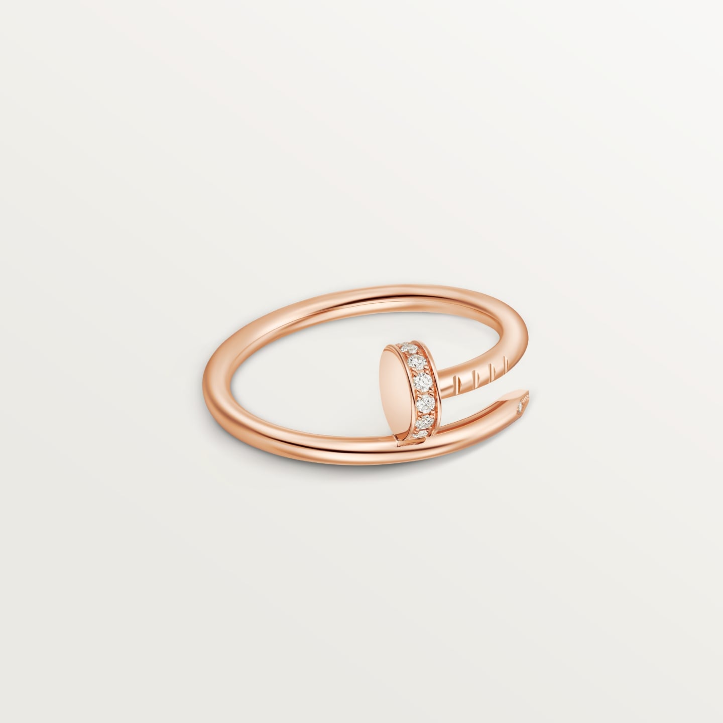 [Luxe Jewelry]JUSTE 1.8MM HALF DIAMOND RING