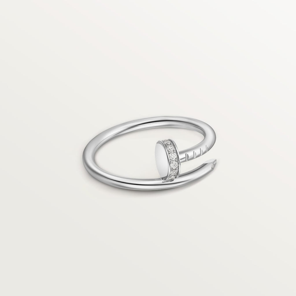 [Luxe Jewelry]JUSTE 1.8MM HALF DIAMOND RING