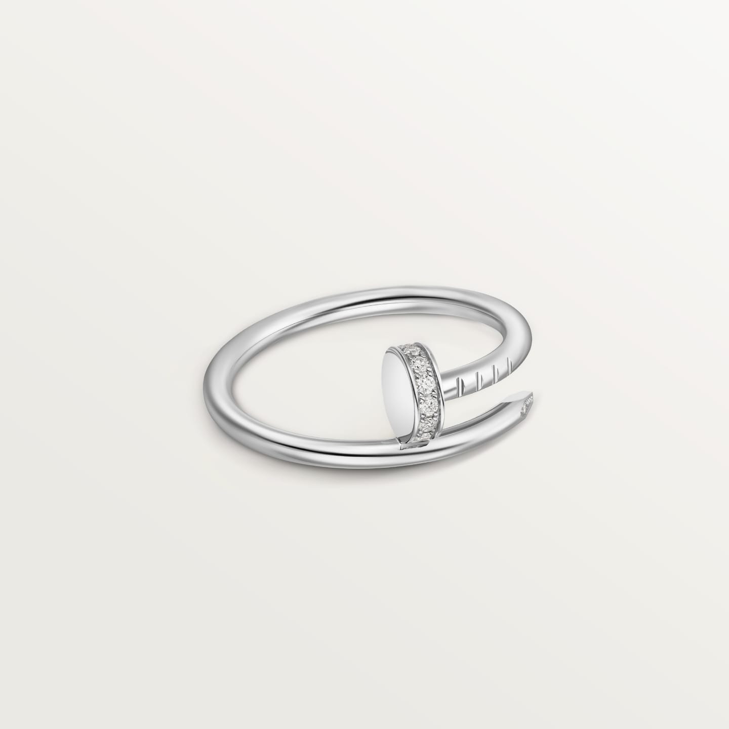 [Luxe Jewelry]JUSTE 1.8MM HALF DIAMOND RING