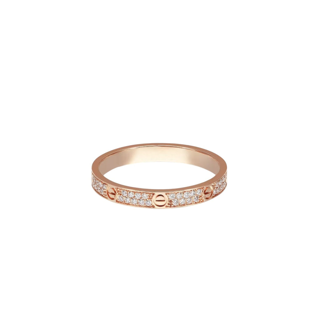 [Luxe Jewelry]LOVE RING 2.65MM DIAMOND