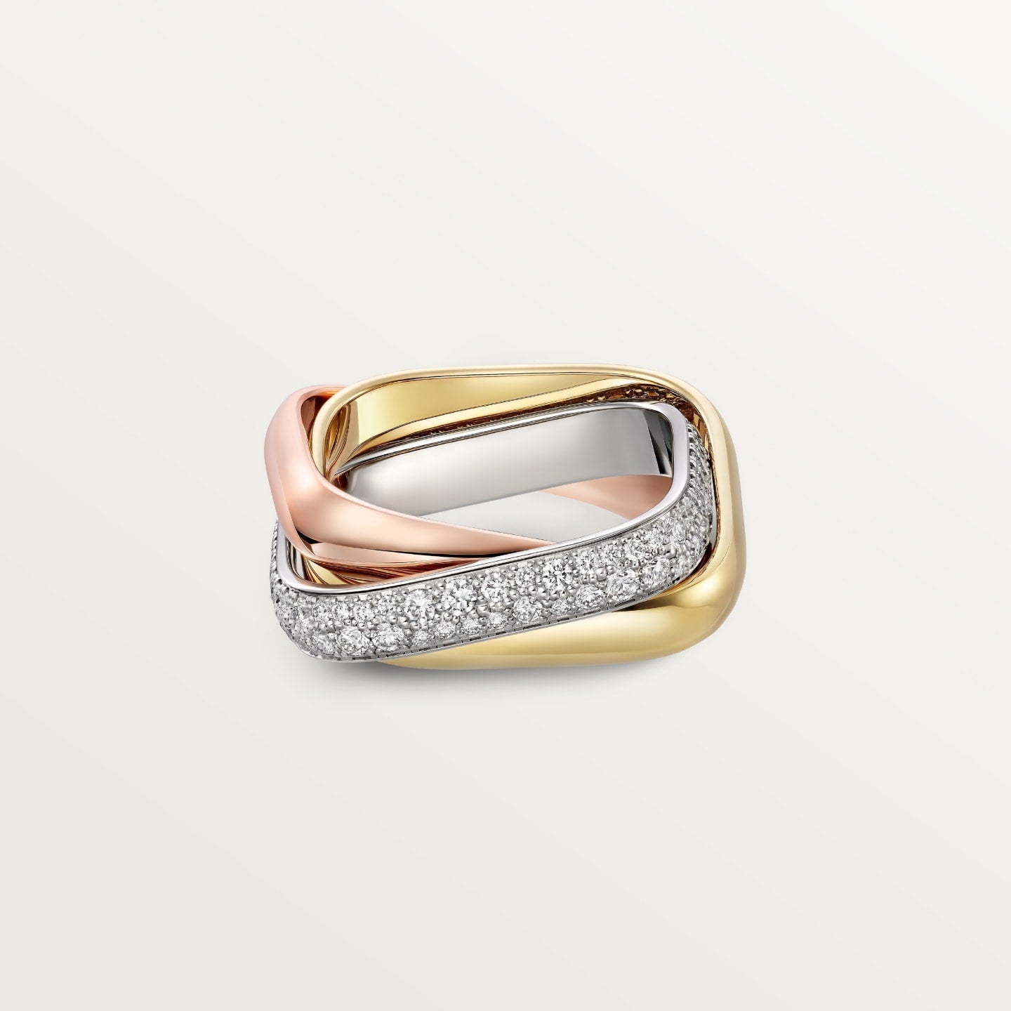 [Luxe Jewelry]TRINITY 3.5MM CUSHION RING COLLECTION