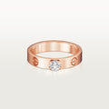 [Luxe Jewelry]LOVE RING 3.6MM 1 BIG DIAMOND