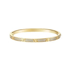 [LUXE] LOVE & JUSTE Baby Move Diamond Bracelet Stack Set
