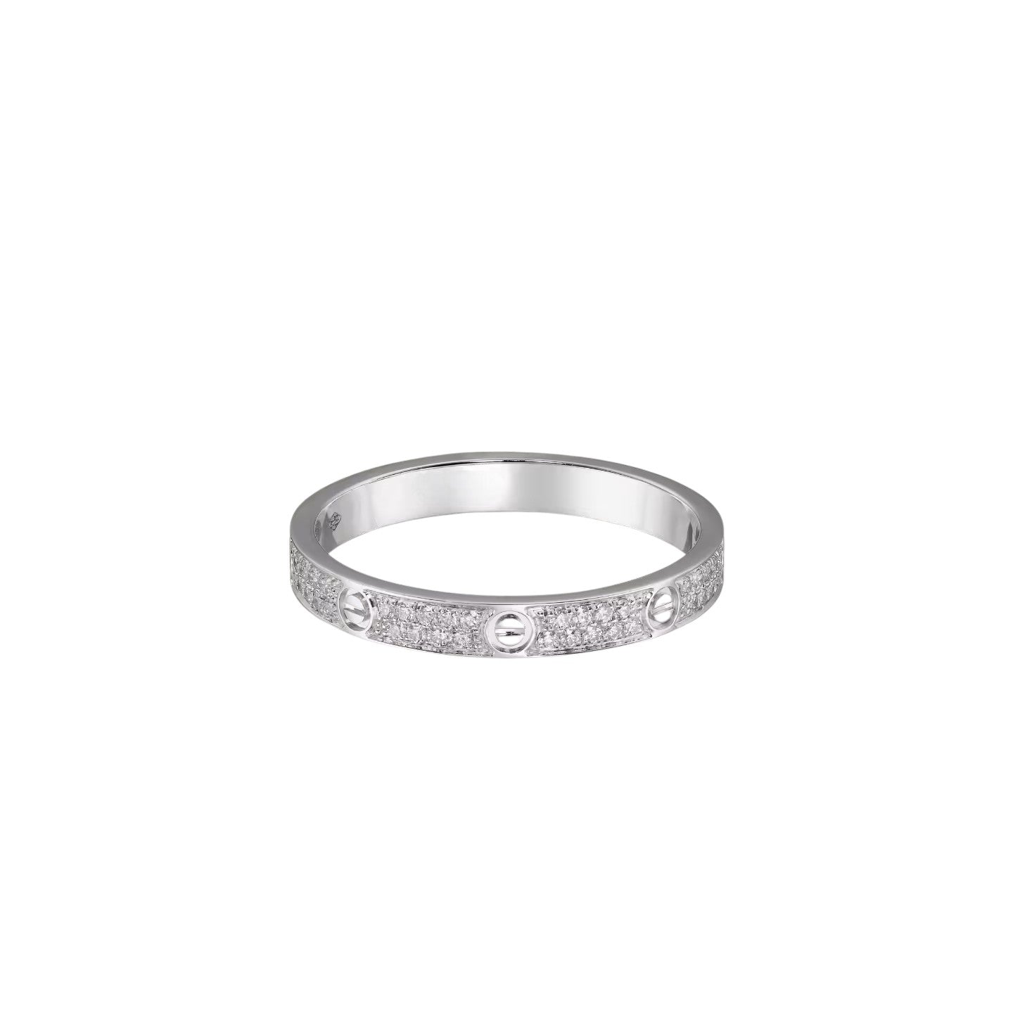 [Luxe Jewelry]LOVE RING 2.65MM DIAMOND