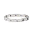 [Luxe Jewelry]LOVE BRACELET 6.1MM DIAMOND-PAVED CERAMIC