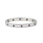 [Luxe Jewelry]LOVE BRACELET 6.1MM DIAMOND-PAVED CERAMIC
