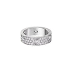 [Luxe Jewelry]LOVE 5.5MM FULL-PAVE 6-DIAMOND RING