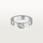 [Luxe Jewelry]LOVE RING 3.6MM 1 BIG DIAMOND