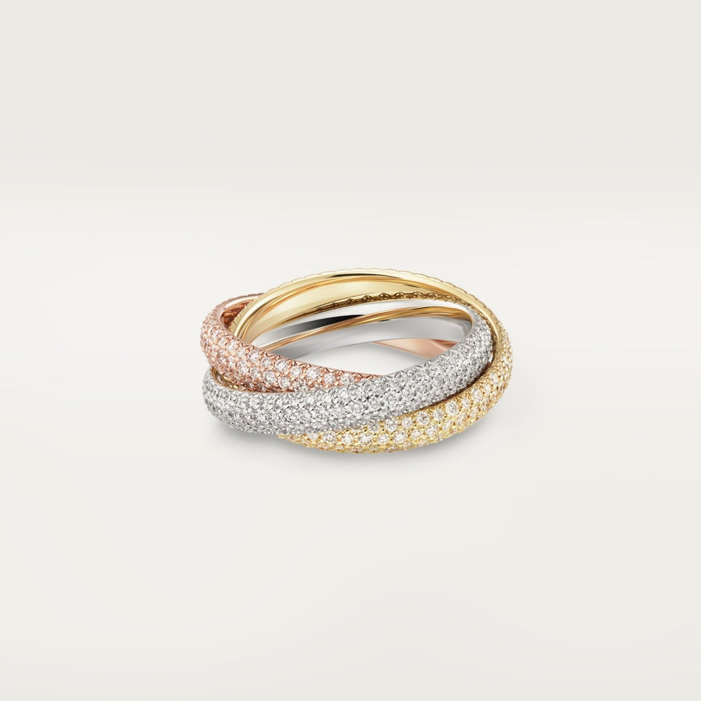 [Luxe Jewelry]TRINITY 3.2MM RING COLLECTION