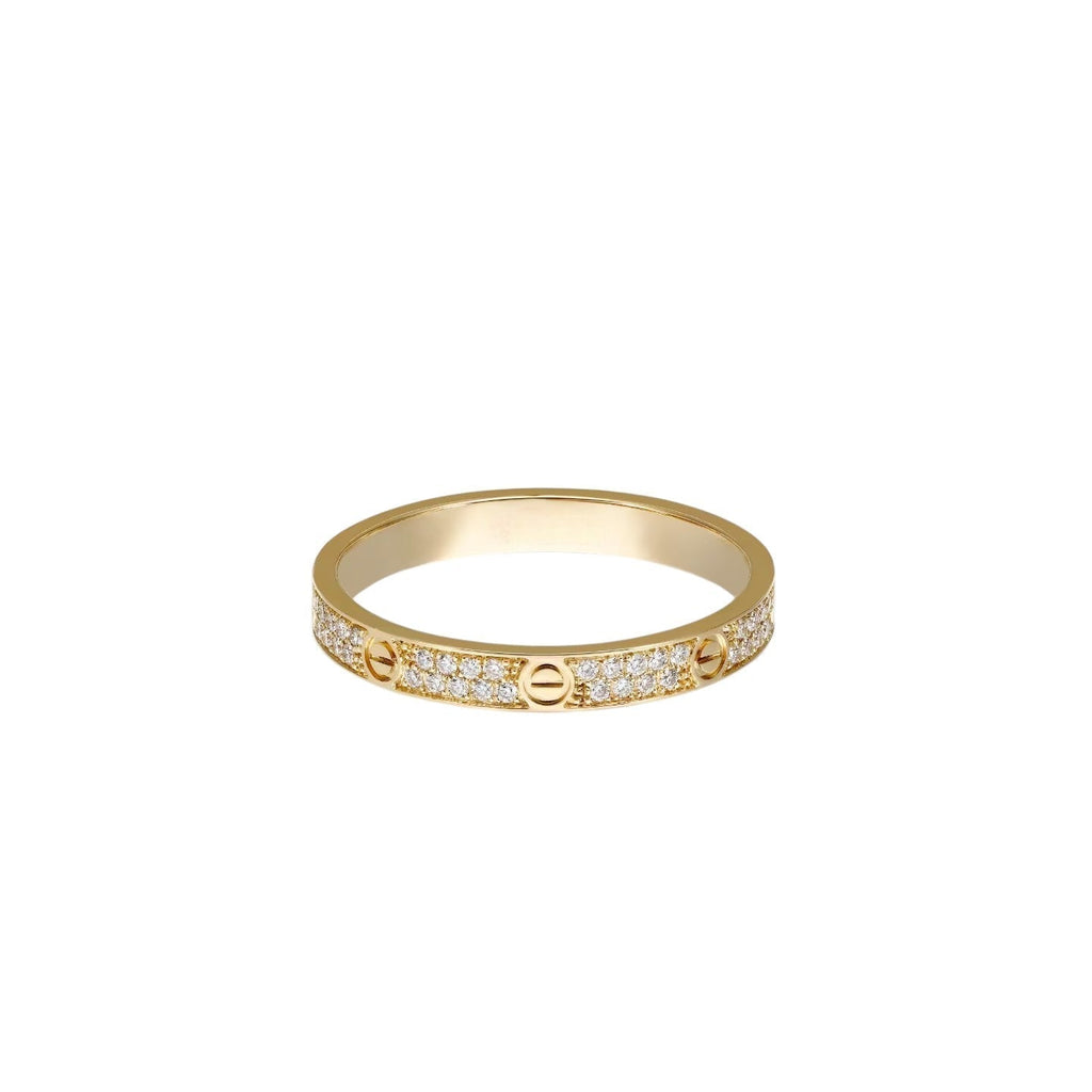 [Luxe Jewelry]LOVE RING 2.65MM DIAMOND