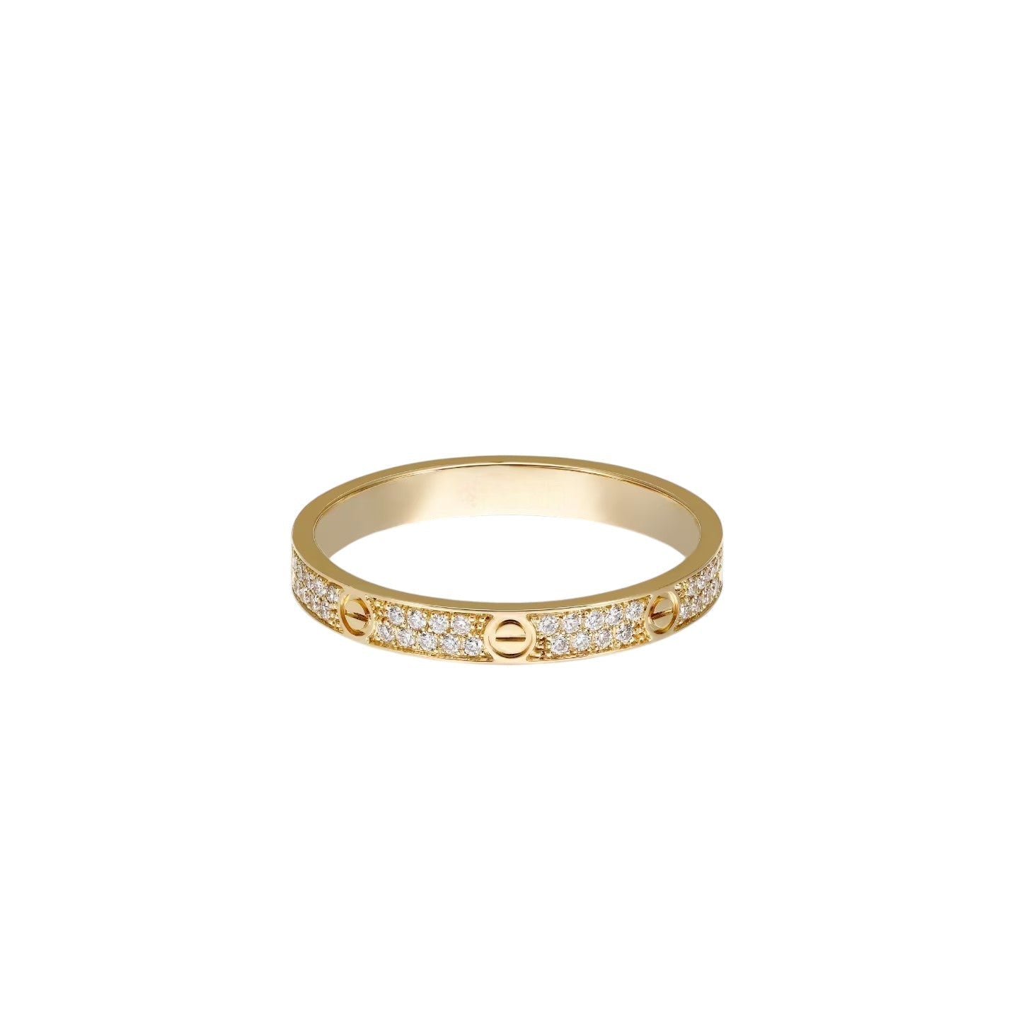 [Luxe Jewelry]LOVE RING 2.65MM DIAMOND