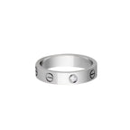 [Luxe Jewelry]LOVE 4MM 1 DIAMOND RING