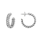 [Luxe Jewelry]CLASH SMALL HOOP EARRINGS