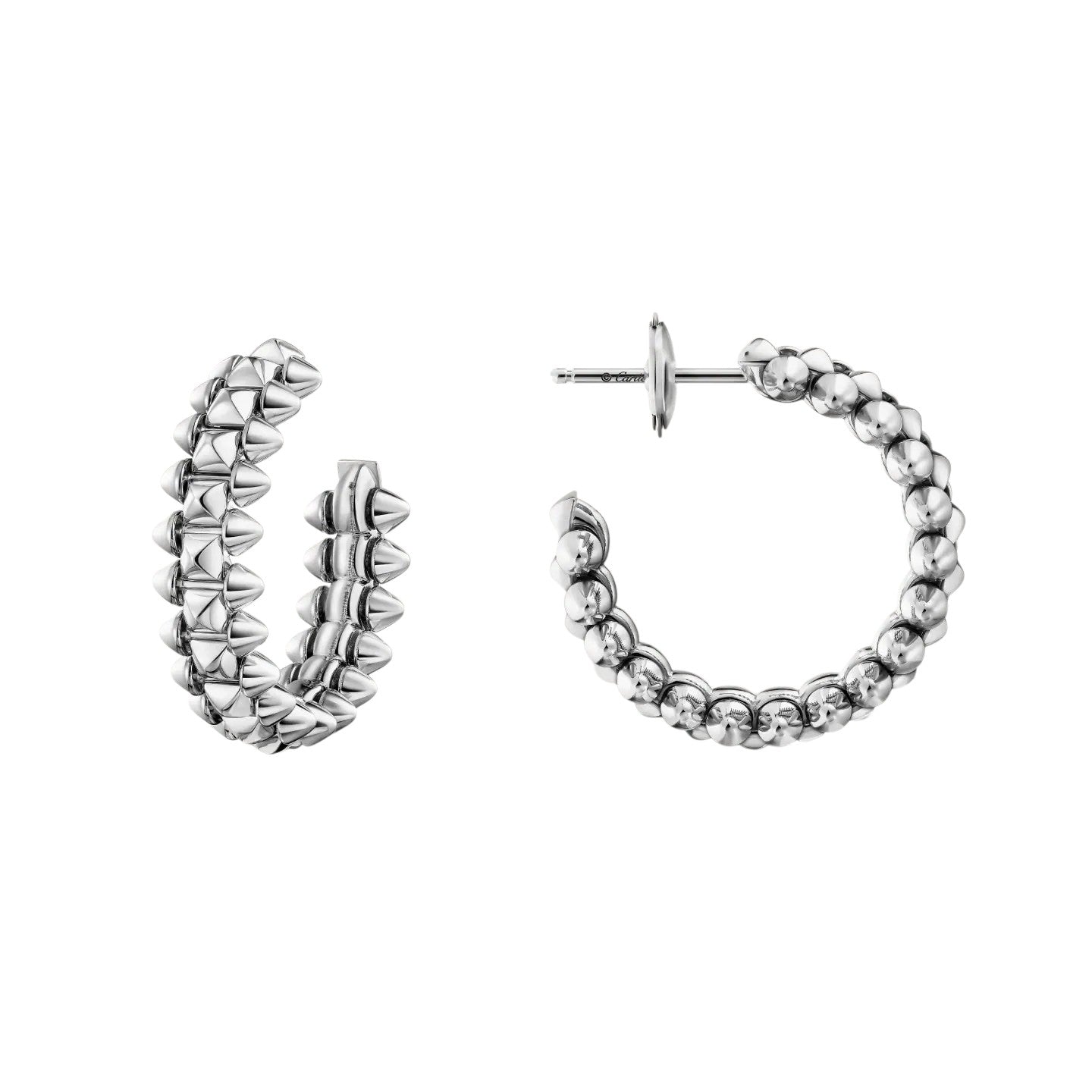 [Luxe Jewelry]CLASH SMALL HOOP EARRINGS