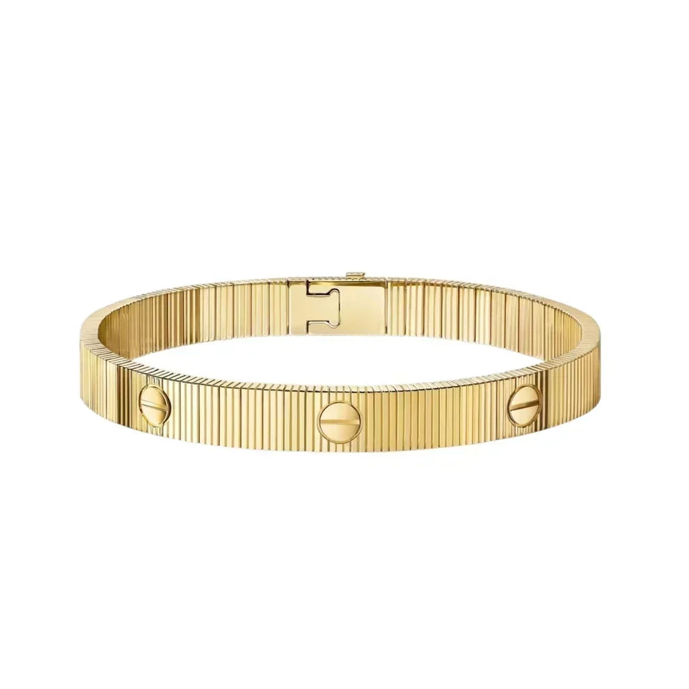 [LUXE]Love & Juste Statement Bracelet Trio Stack Set
