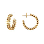 [Luxe Jewelry]CLASH SMALL HOOP EARRINGS