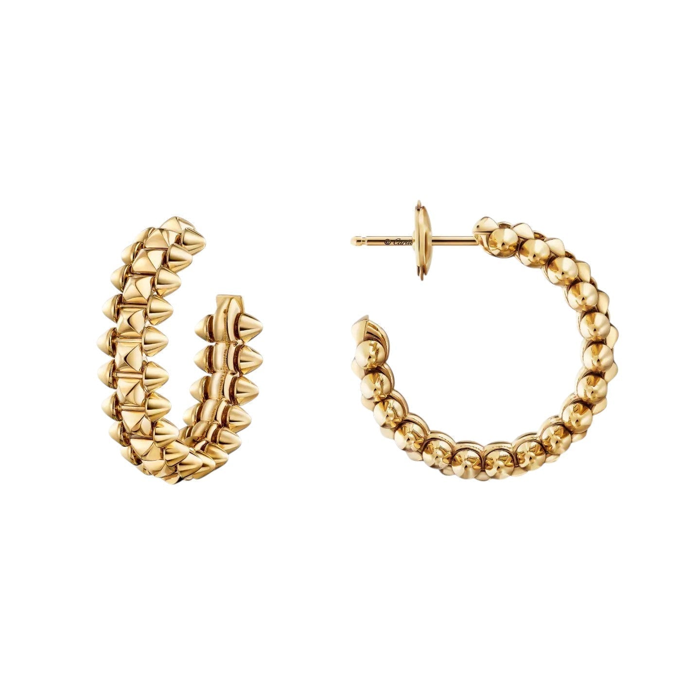 [Luxe Jewelry]CLASH SMALL HOOP EARRINGS