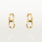 [Luxe Jewelry]LOVE 3.3MM DANGLE EARRINGS