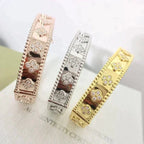 [Luxe]CLOVER BRACELET 8MM DIAMONDS
