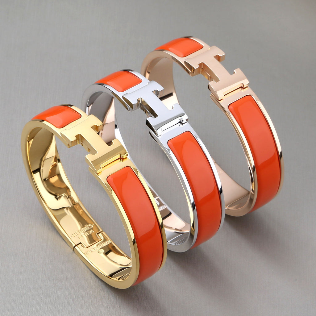 [Luxe] BRACELET H ORANGE 