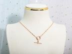 [Luxe]COLLIER ECHAPPÉE OR ROSE
