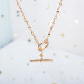 [Luxe]COLLIER ECHAPPÉE OR ROSE