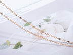 [Luxe]COLLIER ECHAPPÉE OR ROSE