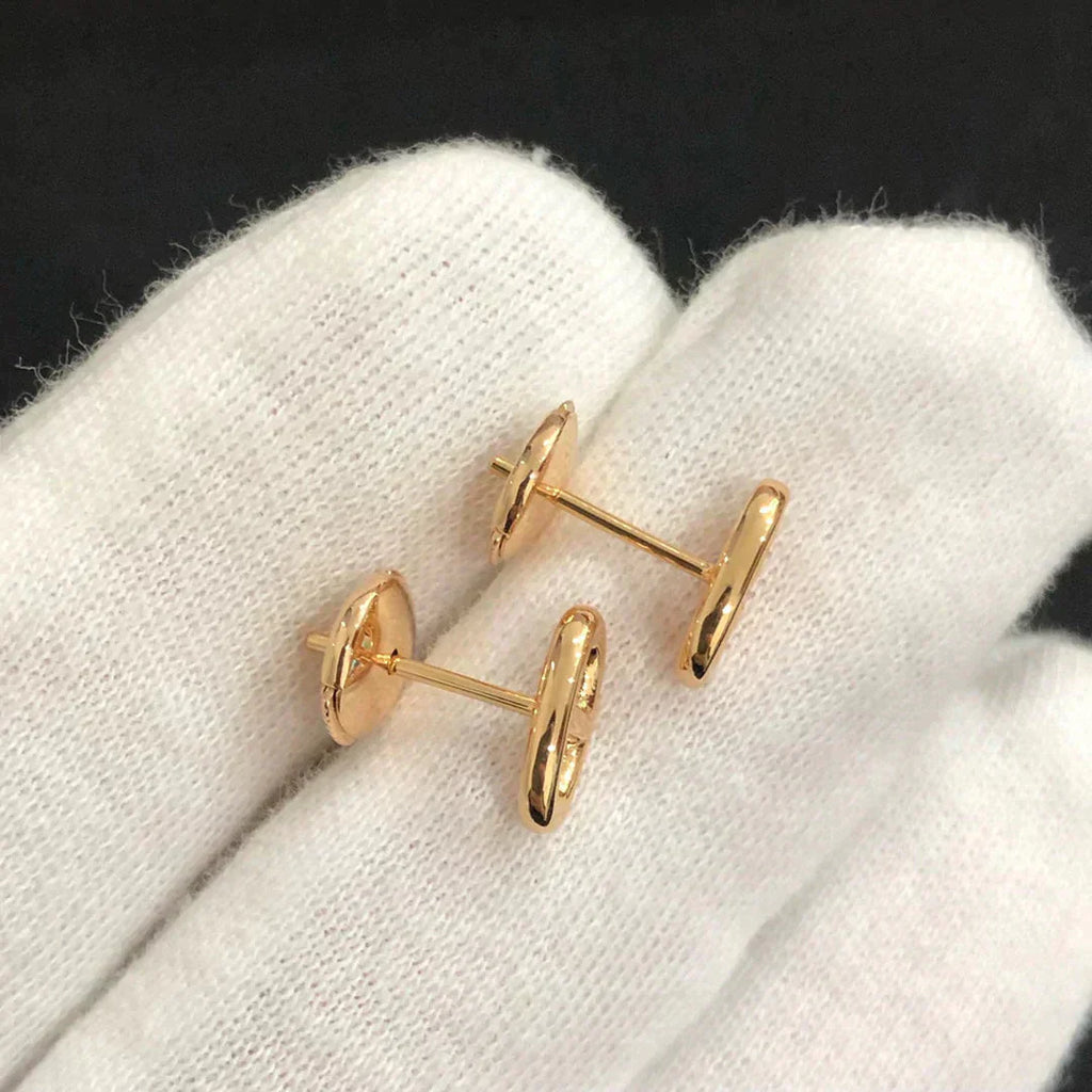 [Luxe] PETITES BOUCLES D'OREILLES CHAINE OR ET ARGENT