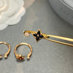[Luxe] BAGUE OUVERTE STAR 1 DIAMANT