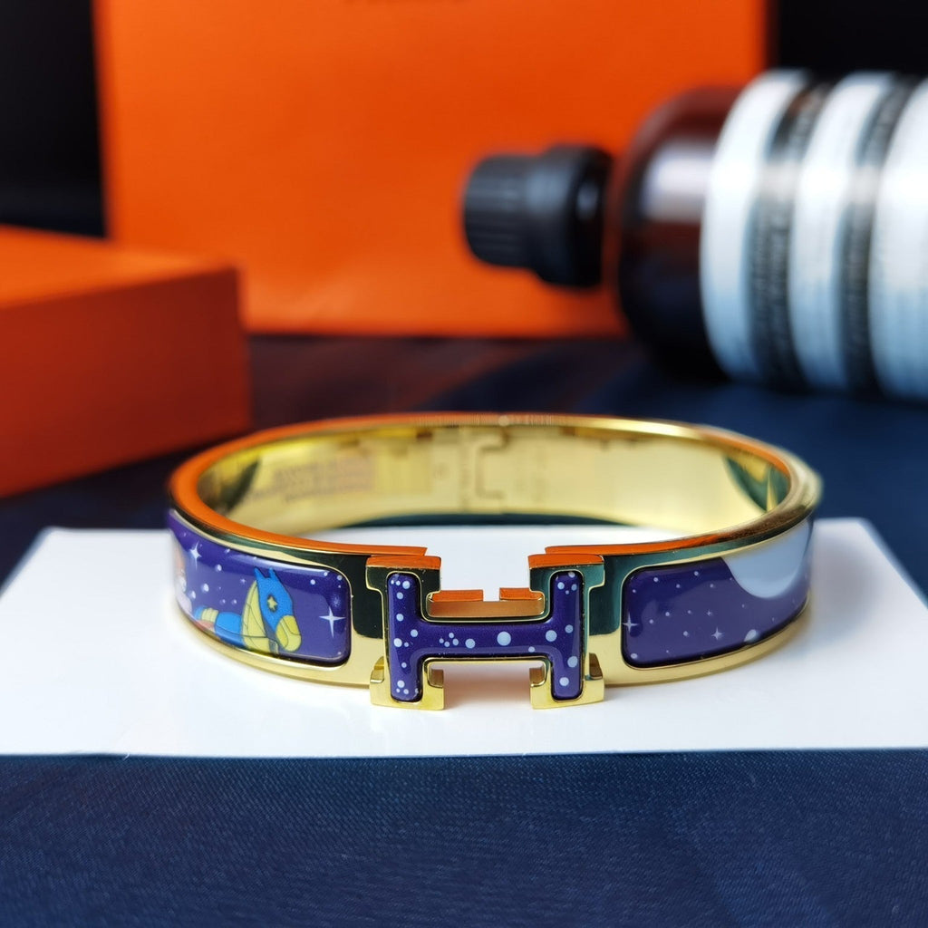 [Luxe] BRACELET H ÉTOILE ET LUNE 12MM