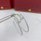 [Luxe Jewelry]JUSTE FULL DIAMOND LARGE EARRINGS