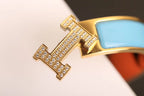 [Luxe]H クラウド ブルー ブレスレット ゴールド ダイヤモンド