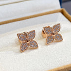 [Luxe]Boucles d'oreilles étoile diamant