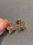 [Luxe]Boucles d'oreilles étoile diamant