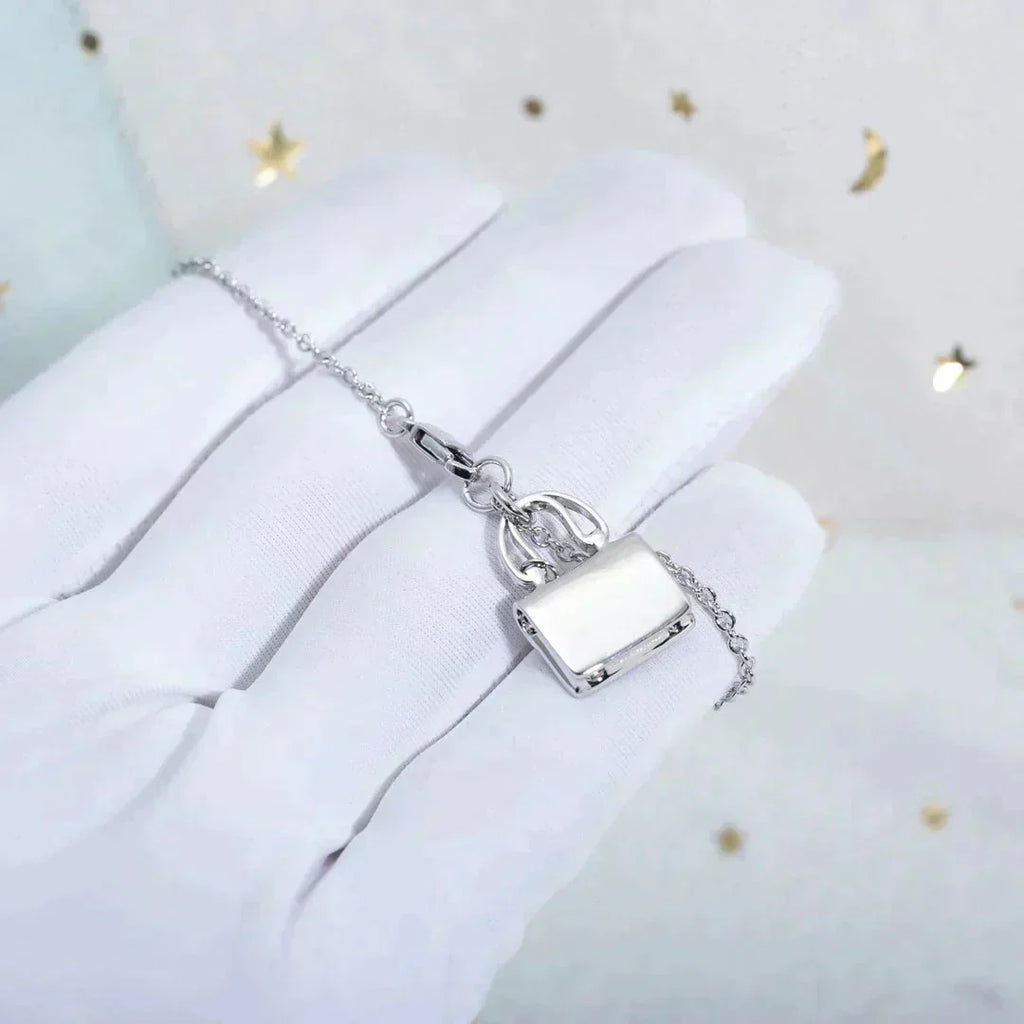 [Luxe]Collier pendentif amule en argent
