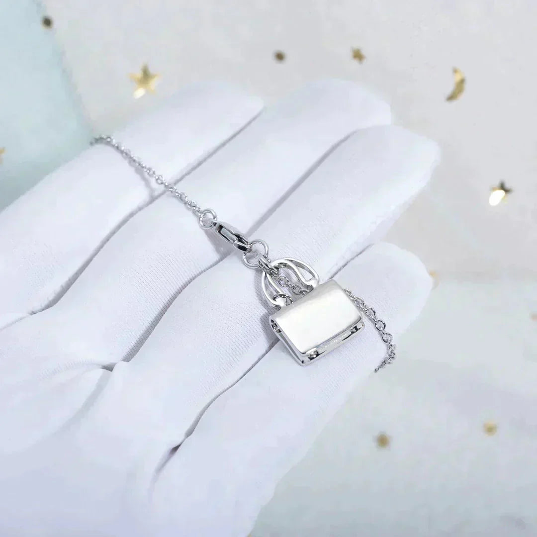 [Luxe]Collier pendentif amule en argent