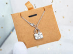 [Luxe]Collier pendentif amule en argent
