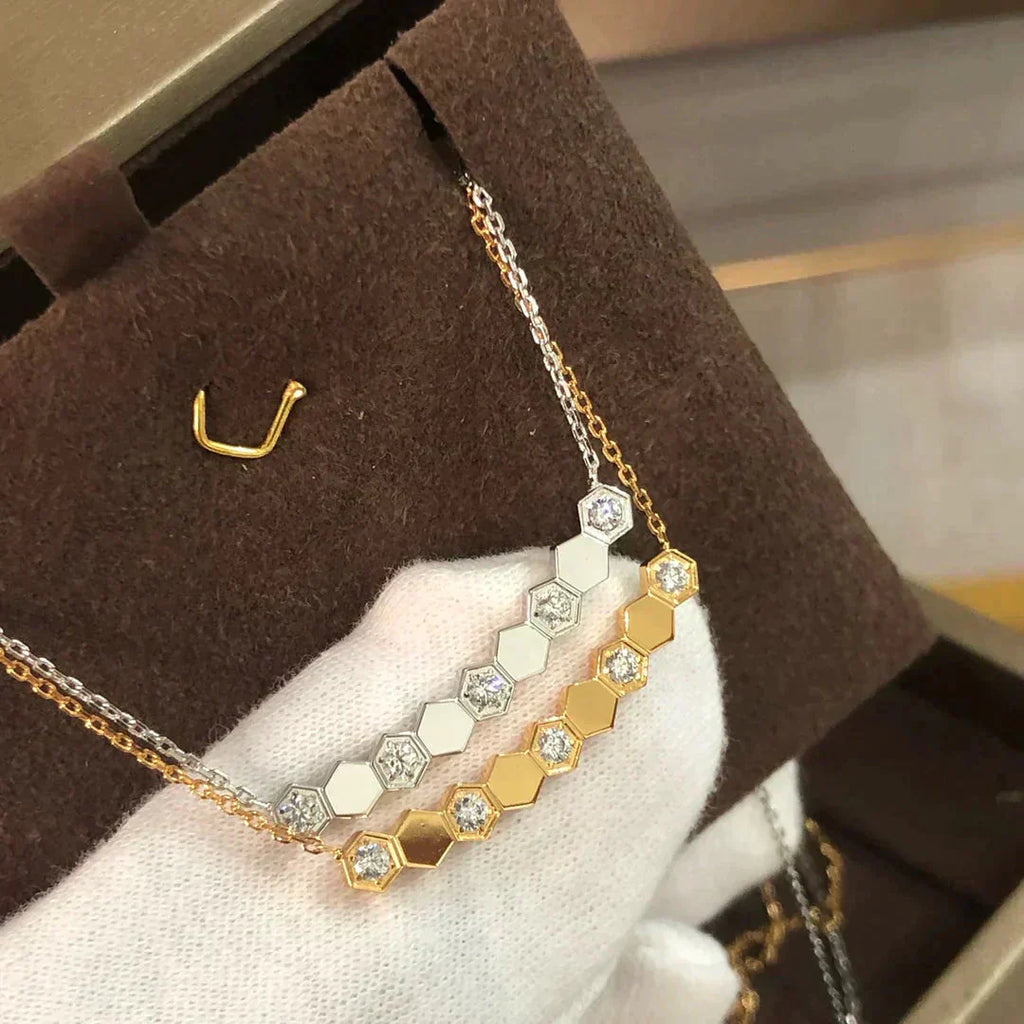 [Luxe] COLLIER BEE LOVE DIAMANT